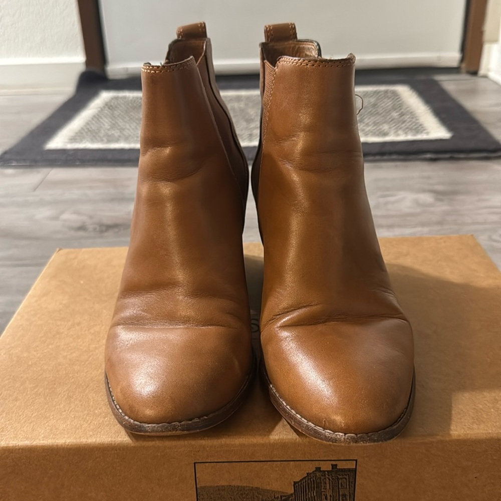 Madewell Brown Leather Boots